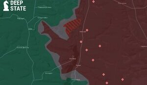 Ворог продовжує просуватися в районі Лиману, - DeepState