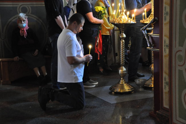 С умершим ветераном ОУН-УПА и дивизии Галичина Орестом Васкулом простились в Киеве 22