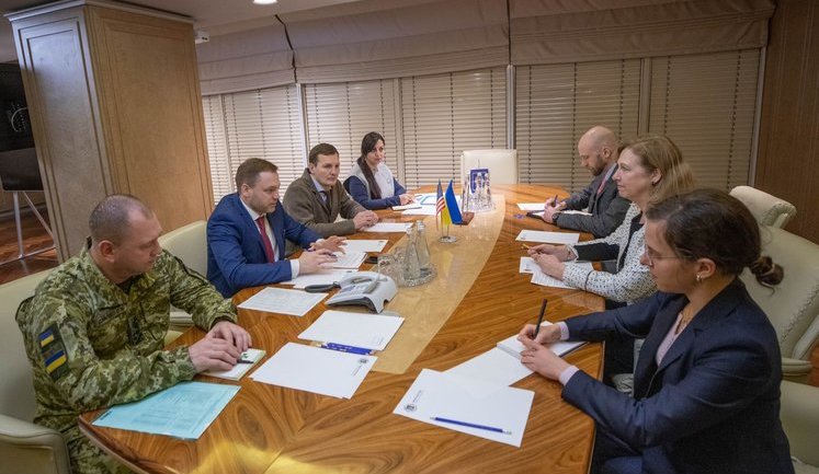 Монастирський і Квін обговорили можливості посилення захисту українського кордону. ФОТО