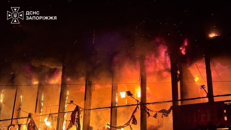 Обстріл Запоріжжя