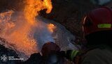 Пожежа після ракетної атаки 22 червня