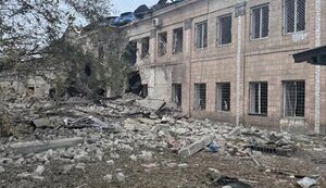 У Кураховому зруйновано офіс Українського Червоного Хреста