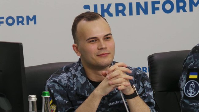 Пресконференція звільнених з російського полону моряків 10
