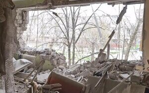 Массированная атака на Херсон 27 марта