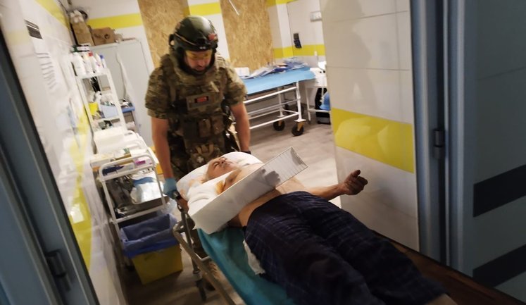 Унаслідок ворожого обстрілу Костянтинівки поранено чоловіка. ФОТО