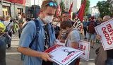 Участники акции протеста пришли к Офису Президента. ВИДЕО+ФОТОрепортаж
