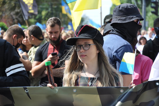 Марш захисників України відбувся в центрі Києва 44