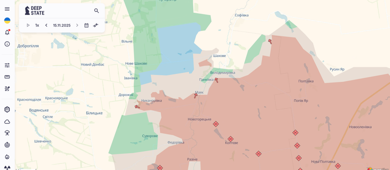 Володимирівка карта