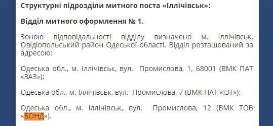 таможня
