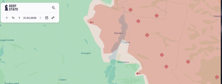 Карта просування ворога