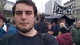 Активіста "Відсічі" Овчаренка знову затримали за роздавання листівок з агітацією проти Зеленського. ВIДЕО