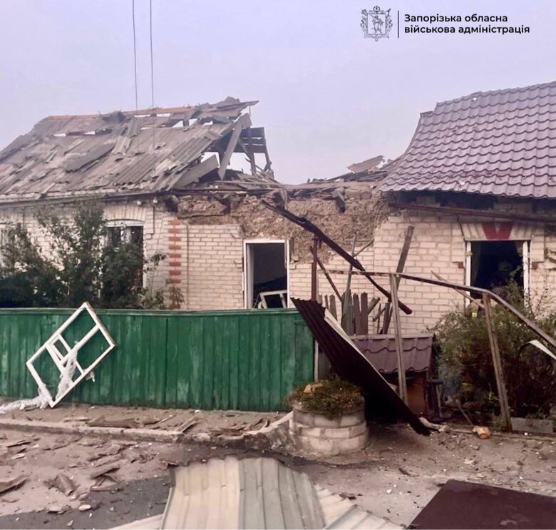 Обстріли Запорізької області