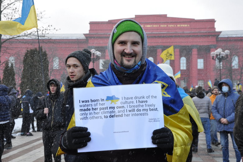 Водкі нєт. Ідітє домой, - Марш єдності за Україну відбувся в Києві 03