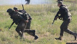 Окупанти проводять у Криму навчання морської піхоти