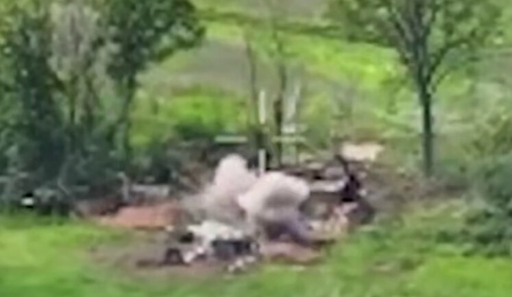 Border guards from "Hart" Brigade destroy two enemy guns near Vovchansk. VIDEO