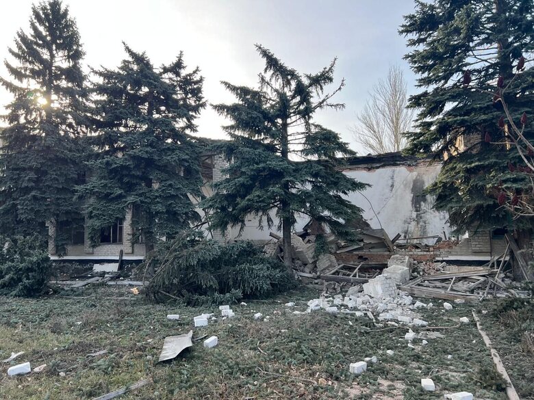 Consequences of shelling in Donetsk region on 9 March 2025
