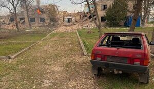 Последствия вражеских ударов по Херсонской области