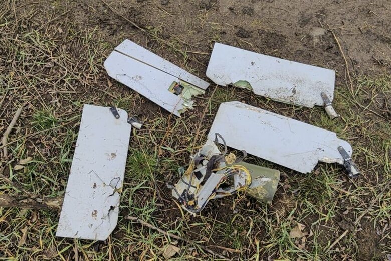 National Guard troops from Spartan brigade destroyed enemy strike UAV Lancet using rifle in Zaporizhzhia direction. 03