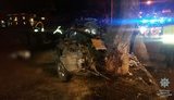 Three foreigners killed, one severely injured in car crash in Uzhhorod, - National Police. PHOTOS