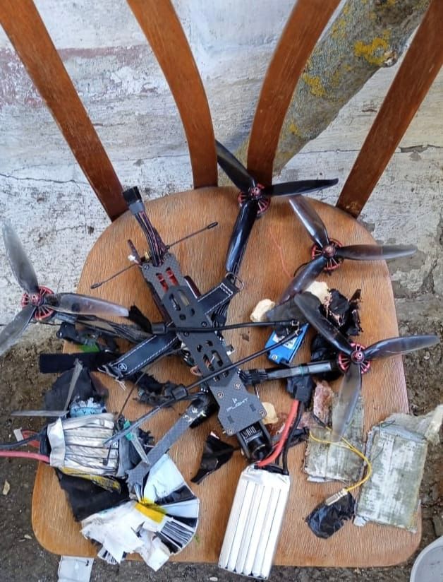 Rashists dropping munitions from drones on border communities - RMA 01