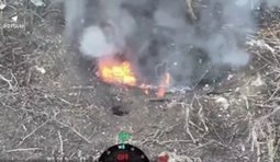 Прикордонники бригади Сталевий кордон важкими бомберами та FPV уразили техніку та живу силу ворога