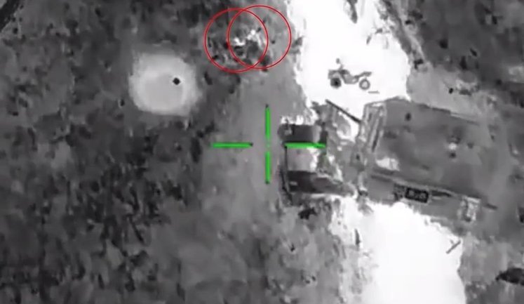 Троє окупантів розлетілися в різні сторони внаслідок скидів з ударного дрона "Птахів Мадяра". ВIДЕО