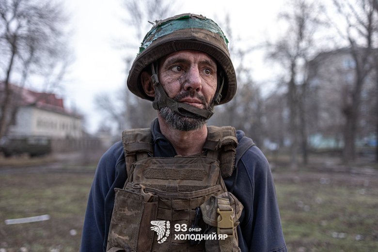 Троє піхотинців батальйону Alcatraz 93-ї бригади Холодний Яр