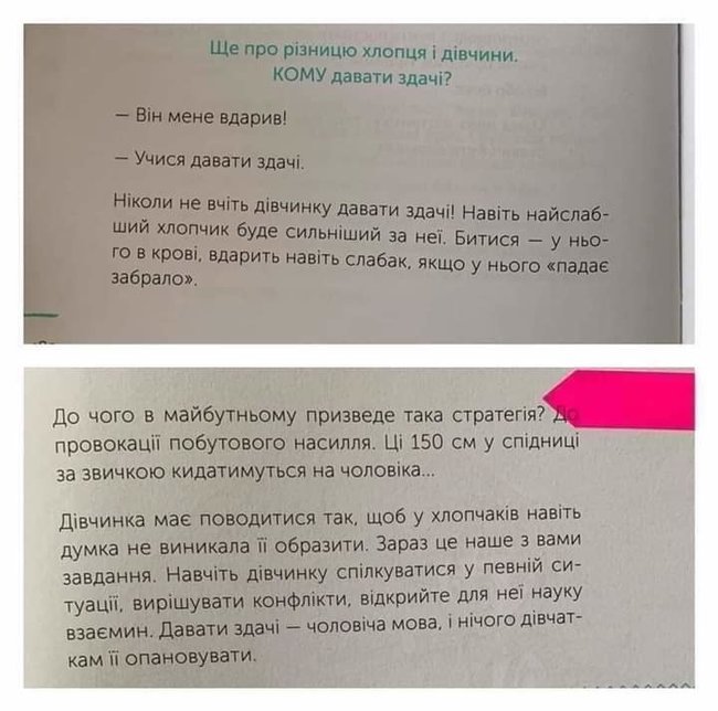 Дівчаток навчають не давати здачі: у шкільні бібліотеки закуплять книжки про традиційні цінності 02 Дівчаток навчають не давати здачі: у шкільні бібліотеки закуплять книжки про традиційні цінності 02