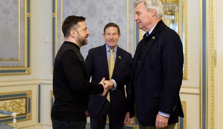 Zelenskyy discussed with U.S. senators Blumenthal and Whitehouse using Russian assets to buy missiles for Patriots