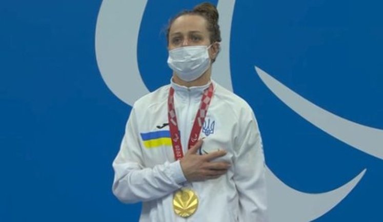 2020 Paralympics: Anna Stetsenko claims swimming gold. VIDEO
