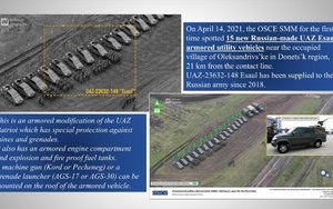 Україна розповіла в ОБСЄ про виявлене на Донбасі найновіше російське озброєння: РЛС, системи РЕБ та броньовані автомобілі. ФОТОрепортаж