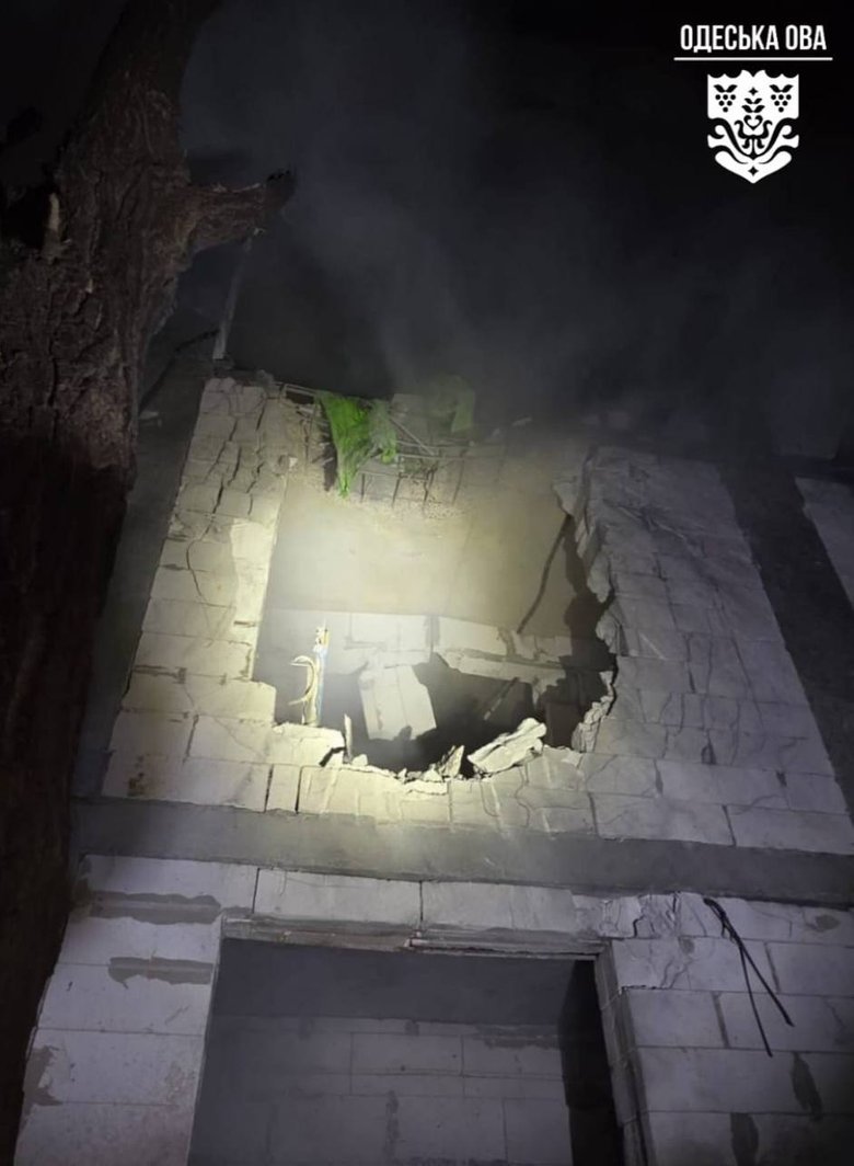 Drone attack on Odesa region: fires and destruction, no casualties