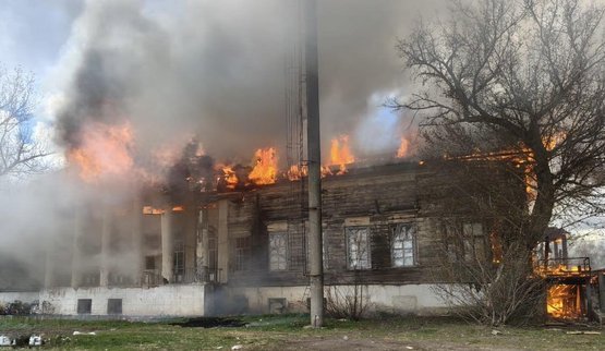 РФ знищили садибу Донців-Захаржевських у Великому Бурлуці