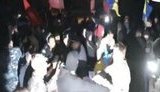 Communists and Ukrainian Insurgent Army March Participants Fight in Lugansk Oblast. VIDEO