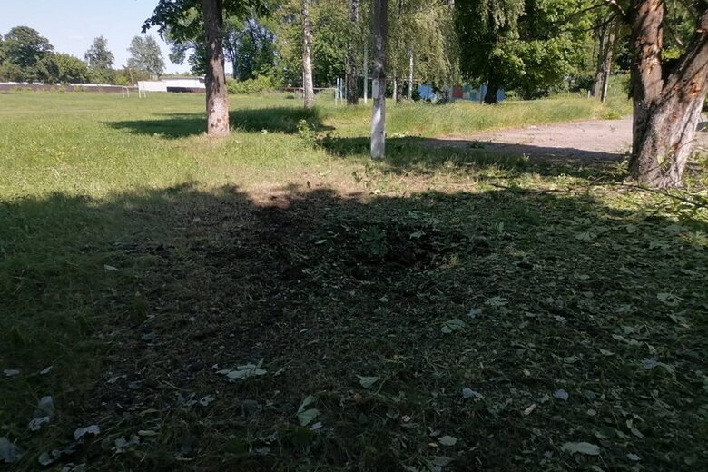 Ворог завдав удару по Злочеву на Харківщині 02
