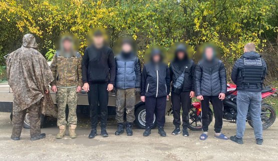 На границе с Молдовой задержали шестерых беглецов