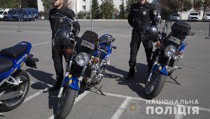 У складі патрульної поліції Києва з'явиться підрозділ на мотоциклах. ФОТОрепортаж