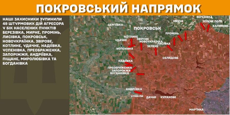Боевые действия на фронте 27 февраля