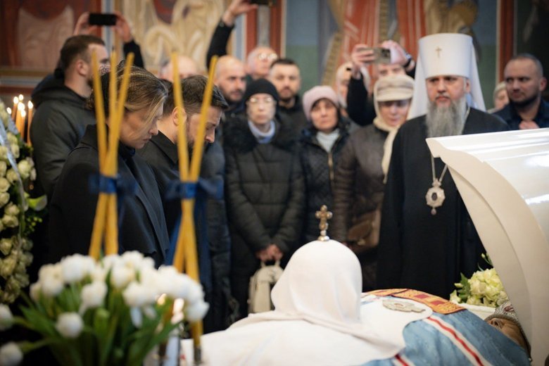 Зеленский прощается с Филаретом