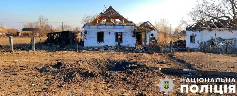 Обстріли приватних будинків на Херсонщині