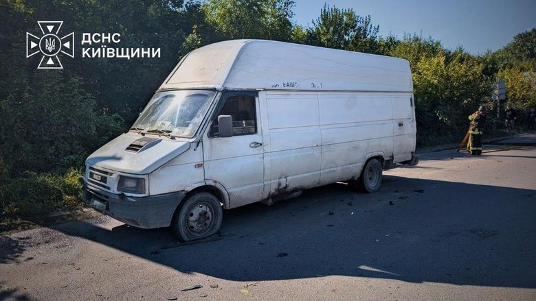 удар по дорозі у Вишневому