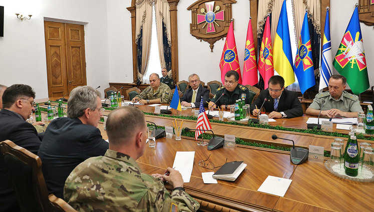 Ukraine will not be left on its own, - Pyatt reassured Poltorak about further U.S. support at various levels. PHOTOS+VIDEO