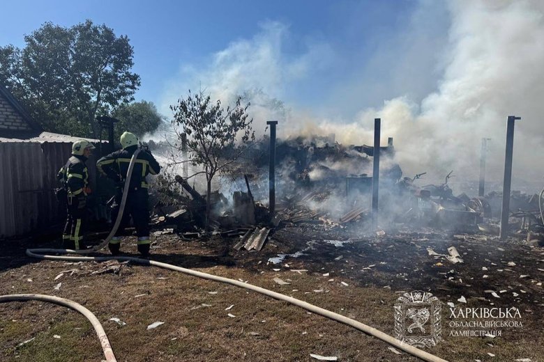 Shelling of the Kharkiv region during the week