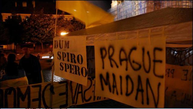 протест прага