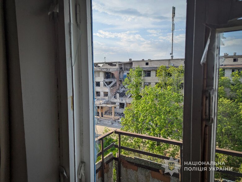 Consequences of shelling in Zaporizhzhia