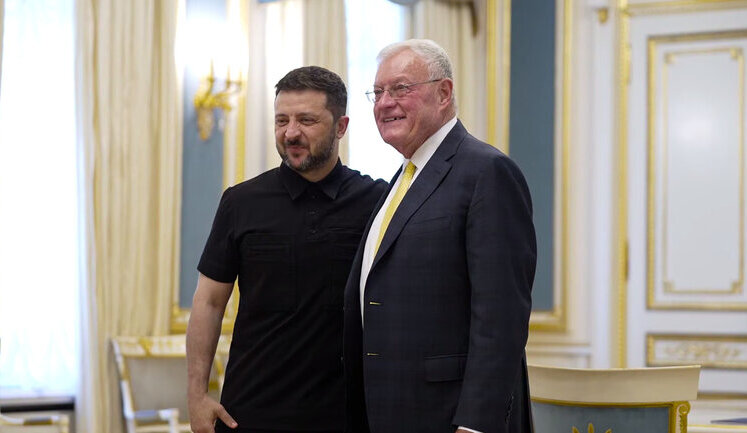 Zelenskyy meets with Kellogg: discusses strengthening air defence and joint weapons production (updated). VIDEO