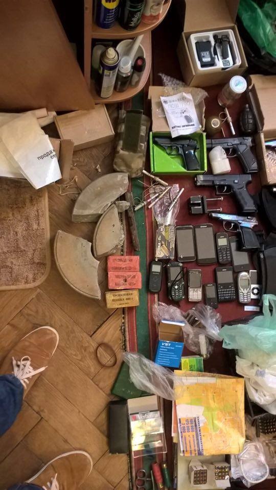 оружие сбу взрывчатка обыск