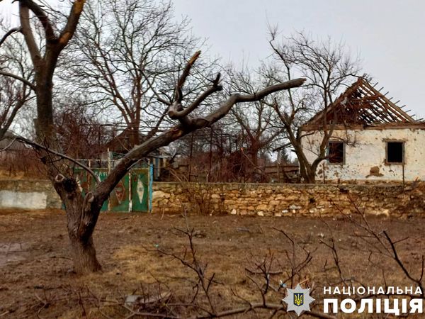 Последствия вражеских обстрелов Херсонщины 02