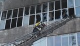 У будівлі взуттєвої фабрики в Києві виникла пожежа, ніхто не постраждав, - ДСНС. ВІДЕО+ФОТОрепортаж