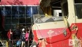 В Одессе автокран протаранил трамвай с пассажирами. ФОТОрепортаж